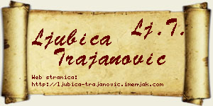 Ljubica Trajanović vizit kartica